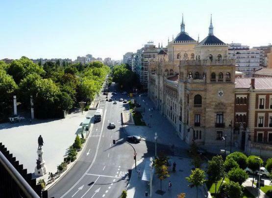 Ferienwohnung Espacios Blanco Santiago - Con Parking. Valladolid Exterior foto